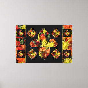 Abstrakt Plus Leinwand der Unterschrift Carnation