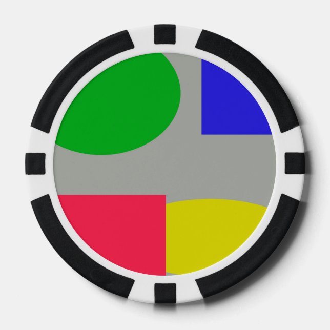 Abstrakt Pokerchips (Vorderseite)