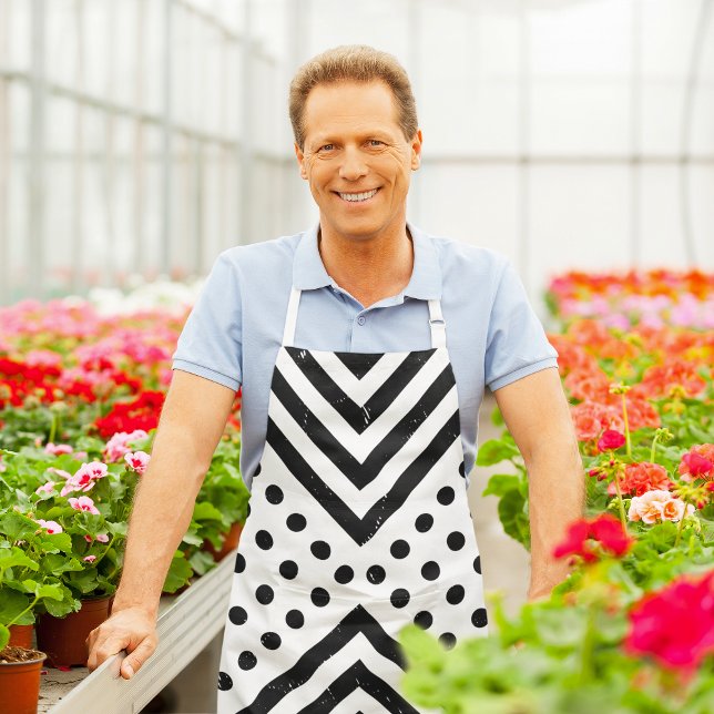 Abstrakt Polka Schürze (Von Creator hochgeladen)