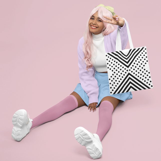 Abstrakt Polka Tasche (Von Creator hochgeladen)