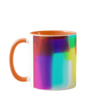 Abstrakt Popart Primary Rainbow Classic Tasse, 11