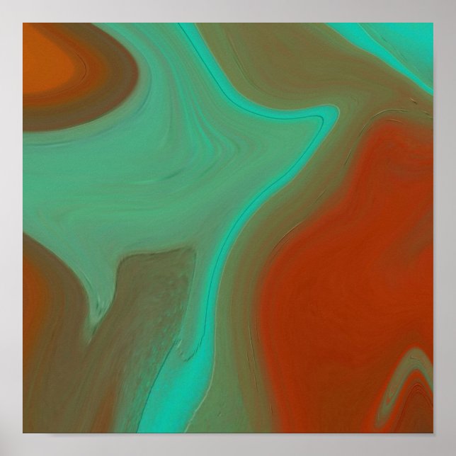 abstrakt poster (Vorne)