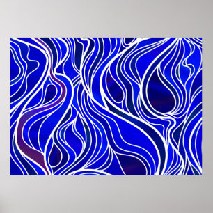 Abstrakt Poster