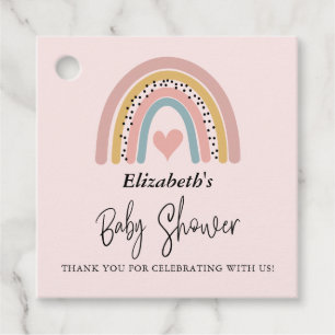 Abstrakt Rainbow Girl Baby Showroom - Vielen Dank Geschenkanhänger