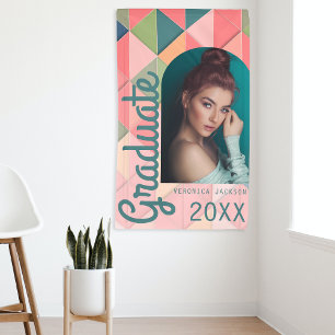 Abstrakt Retro Arch Foto Abschlussbanner Banner