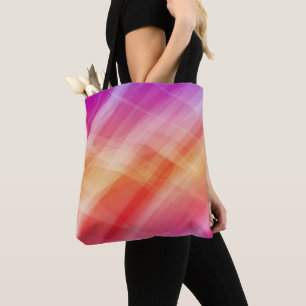 Abstrakt rosa geometrischer Hintergrund Tasche