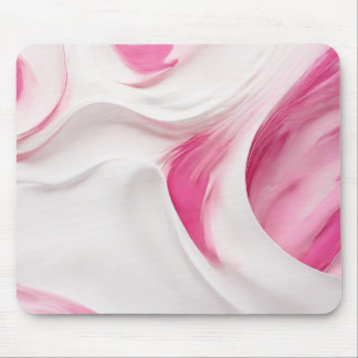 Abstrakt rosa und weißer Hintergrund Mousepad