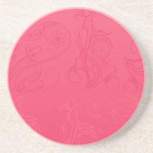 Abstrakt rosa Untersetzer