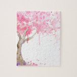 Abstrakt rosa Wasserfarbe, Kirschbaum<br><div class="desc">Wasserfarbe abstrakt rosa Baum,  Kirschbaum,  Farbe Spritzer Effekt.</div>