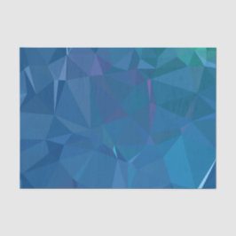 Abstrakt & sauber Geo Designs - Insel Lagoon Seidenpapier