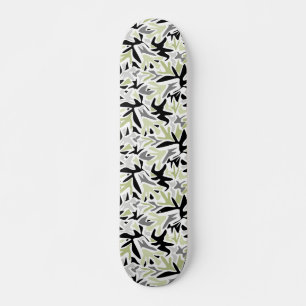 Abstrakt, schwarz und grün, Jugend, modern, kreati Skateboard
