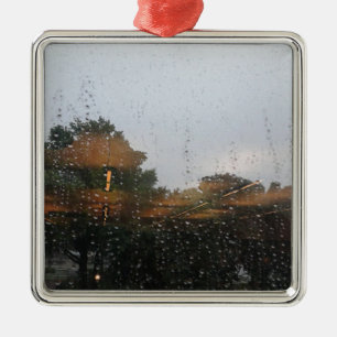 Abstrakt Silbernes Ornament