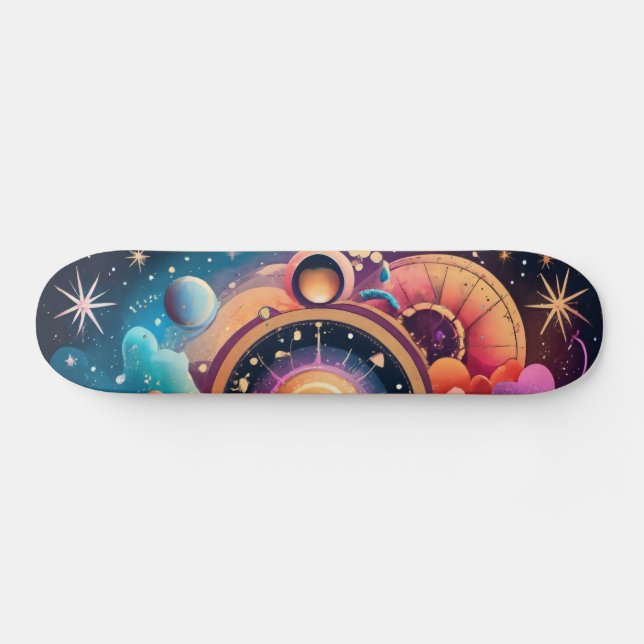 Abstrakt Skateboard (Horizontal)