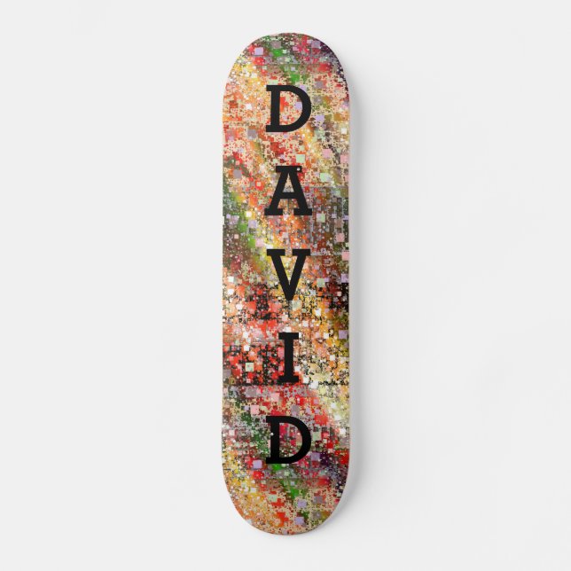 Abstrakt Skateboard (Vorderseite)