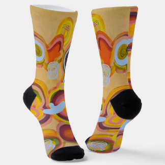abstrakt socken