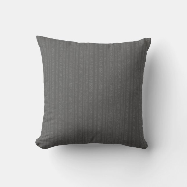 Abstrakt Soft Hues Dark Gray Kissen (Vorderseite)