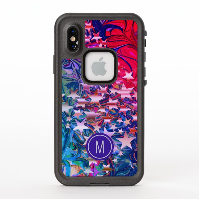 Abstrakt Stars MONOGRAM (Rückseite)