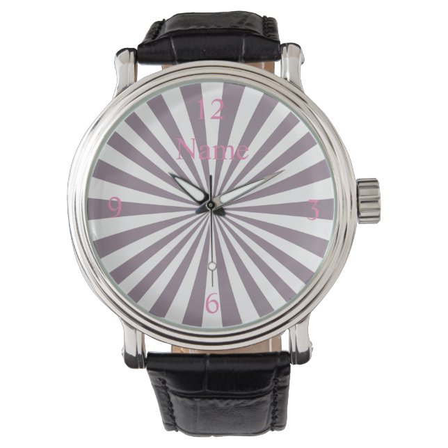 Abstrakt Sternexplosion Thunder_Cove Armbanduhr (Vorderseite)