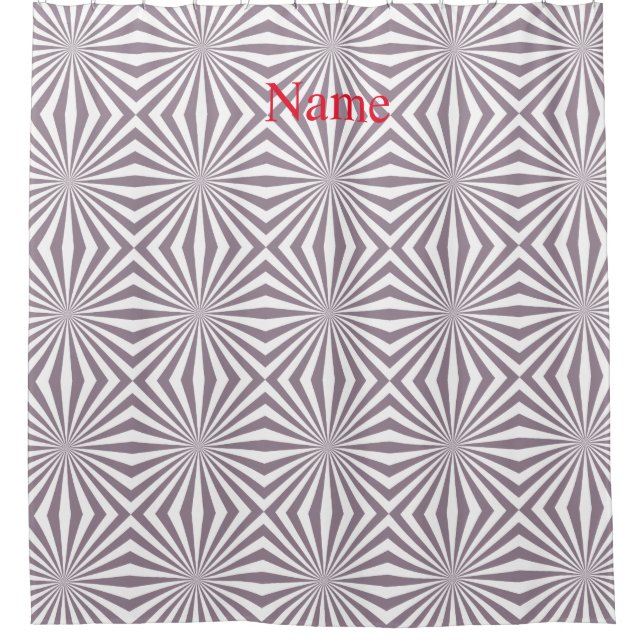 Abstrakt Sternexplosion Thunder_Cove Duschvorhang (Vorderseite)