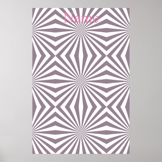 Abstrakt Sternexplosion Thunder_Cove Poster (Vorne)