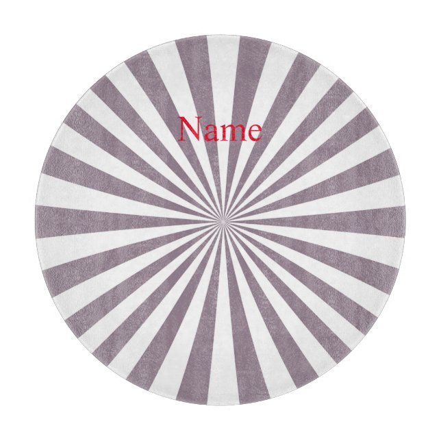 Abstrakt Sternexplosion Thunder_Cove Schneidebrett (Vorderseite)