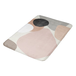 Abstrakt Stone Shapes Finesse #1 #geometric #wall Badematte