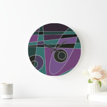 Abstrakt Surfen Aquamarin Lila