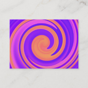 Abstrakt Swirl 250816 - 01c Visitenkarte