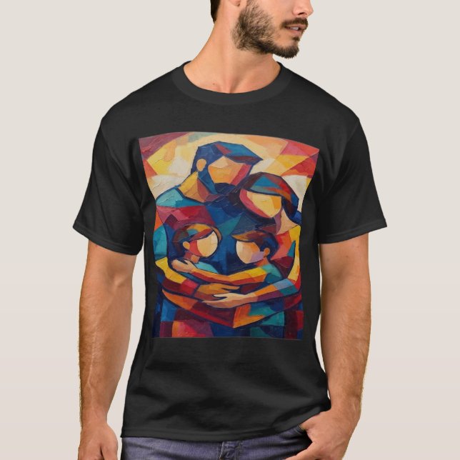 Abstrakt T-Shirt (Vorderseite)