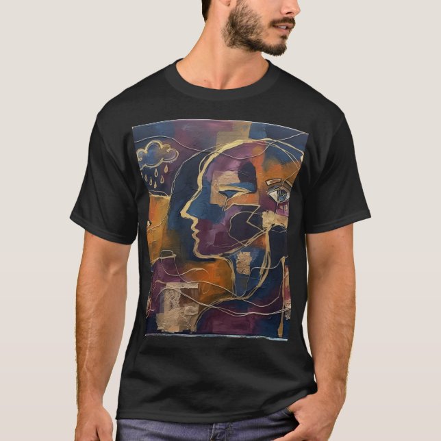 Abstrakt T-Shirt (Vorderseite)