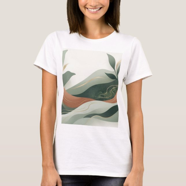 Abstrakt T-Shirt (Vorderseite)