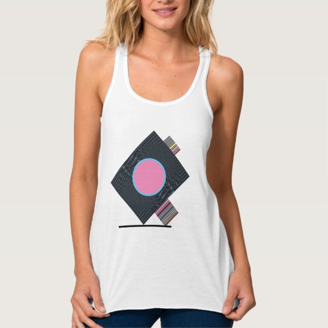 Abstrakt Tank Top (Vorderseite)