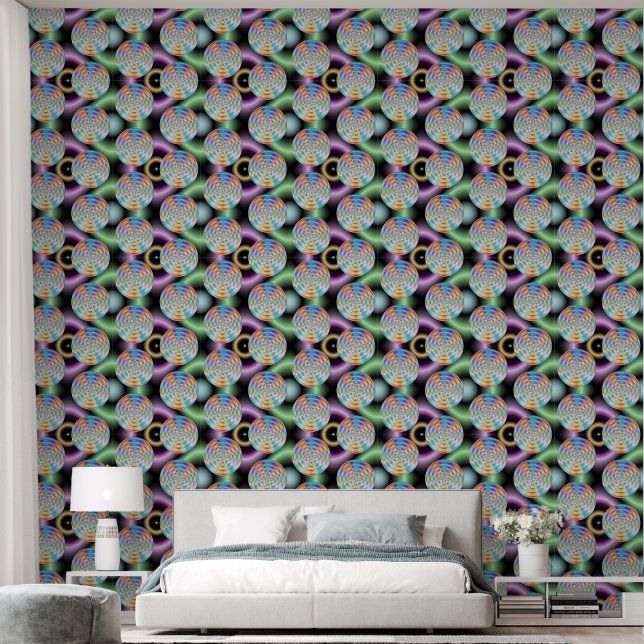 Abstrakt Tapete (Schlafzimmer)