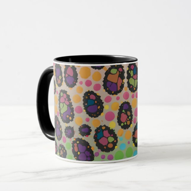 Abstrakt Tasse (Vorderseite Links)