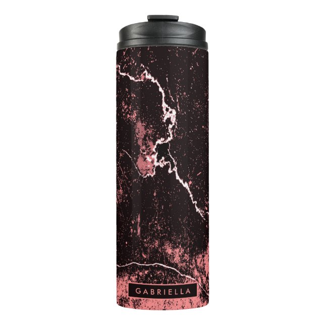 Abstrakt Thermosbecher (Vorderseite)