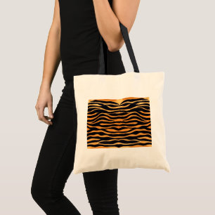 Abstrakt Tiger Drucktasche Tragetasche