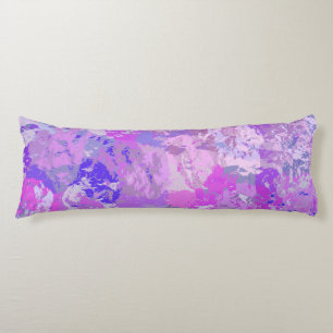 Abstrakt Trendy Camouflage Rosa Lila Blau Seitenschläferkissen