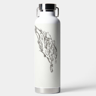abstrakt trinkflasche