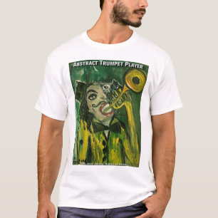 Abstrakt Trumpet Player T-Shirt