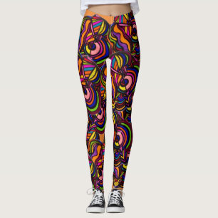 ABSTRAKT und BUNT!! Leggings