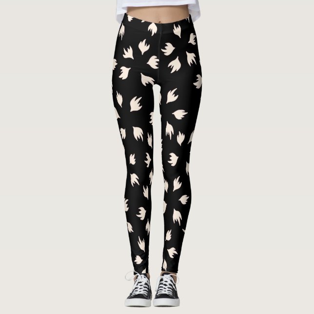 abstrakt und modern leggings (Vorderseite)