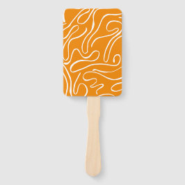 Abstrakt Vibes Pattern Fächer