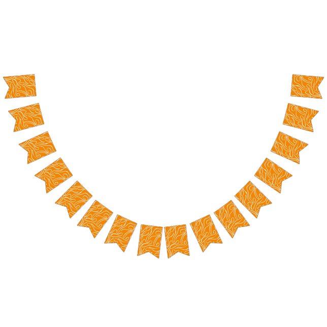 Abstrakt Vibes Pattern Wimpelkette (Alle)