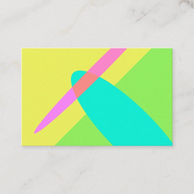 Abstrakt Visitenkarte (Vorderseite)