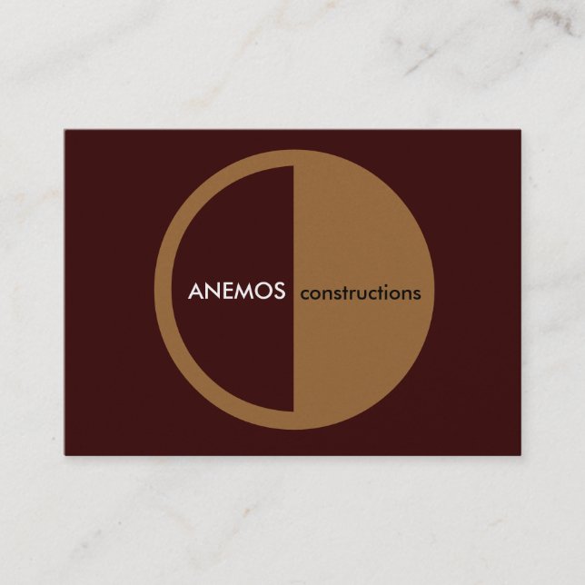 abstrakt visitenkarte (Vorderseite)