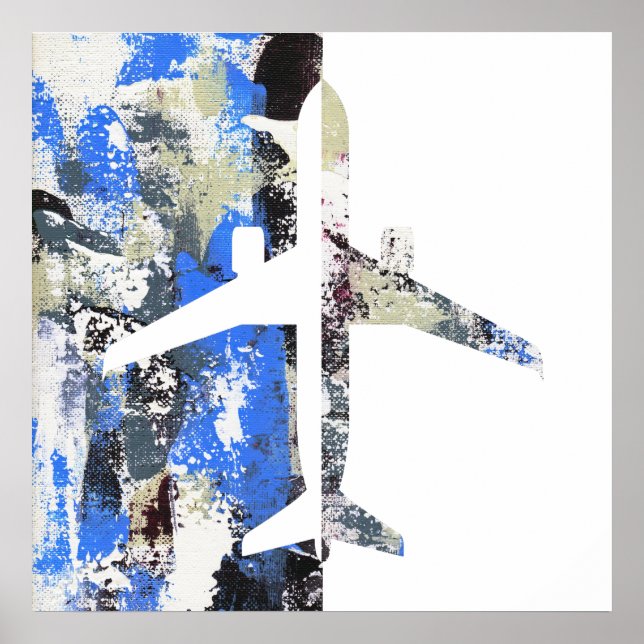 Abstrakt von Michael Moffa Poster (Vorne)