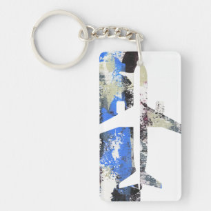Abstrakt von Michael Moffa Schlüsselanhänger