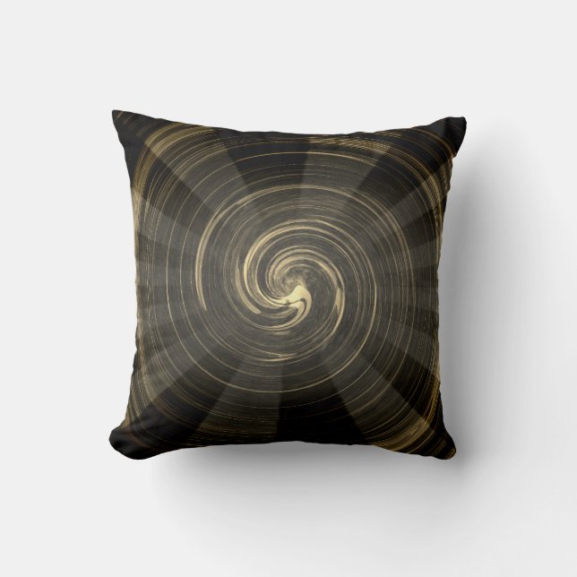 Abstrakt Vortex Pillow Kissen (Vorderseite)