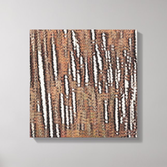 Abstrakt-waldrot Leinwanddruck (Vorderseite)