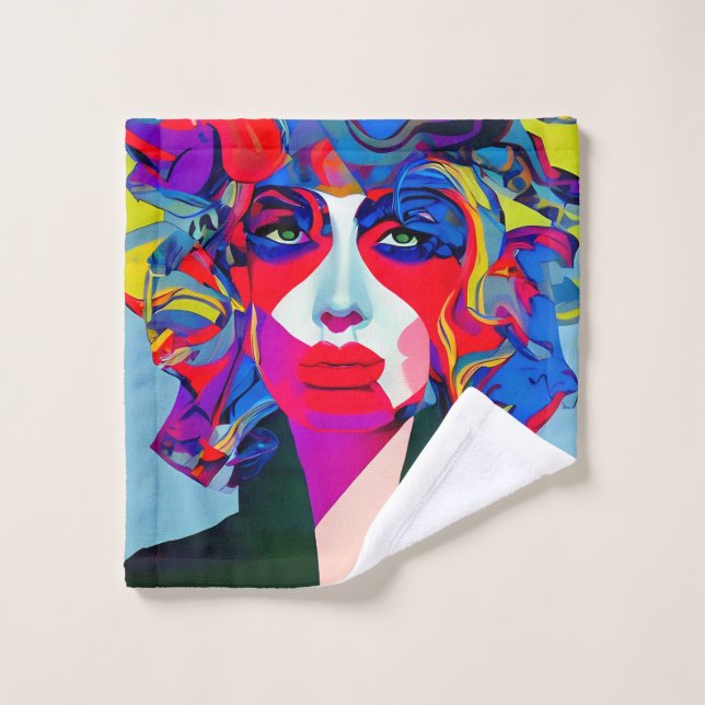 Abstrakt Waschlappen (Waschlappen)